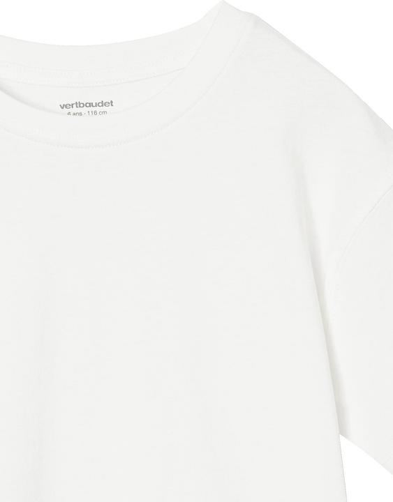Actual product image Vertbaudet 3er-Pack Jungen T-Shirts BASIC uni (116)