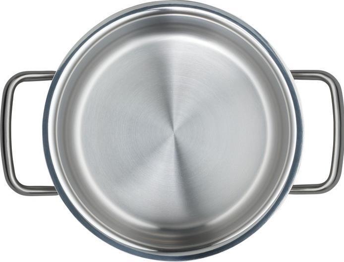Produktbild WMF Fleischtopf GOURMET PLUS Platin (16 cm, Kochtopf, Bräter + Schmortopf, Edelstahl)