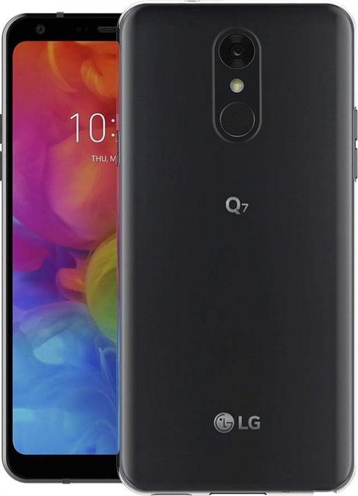 Actual product image Screenguard LG Q7+ Flexible TPU Clear Case (LG Q7+)