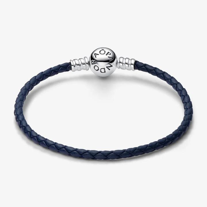 Produktbild Pandora Moments (17.50 cm, Leder, Sterling-Silber)