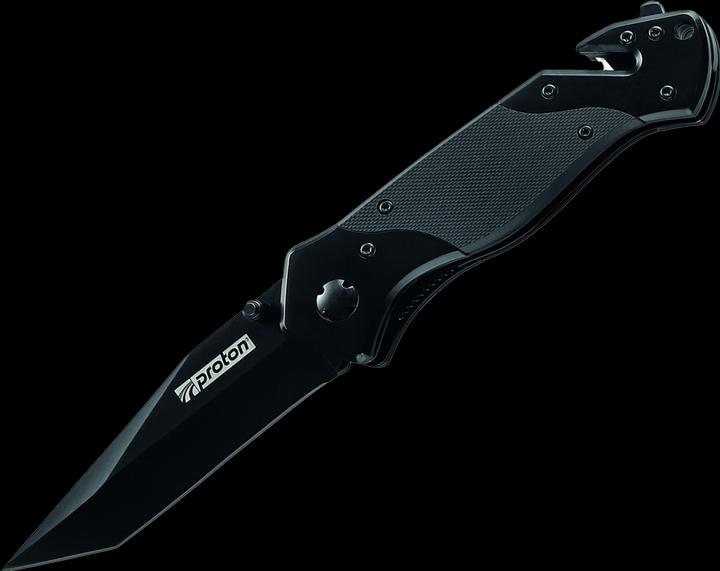 Produktbild Proton Arbeitsmesser schwarz mit 83 mm langer Klinge