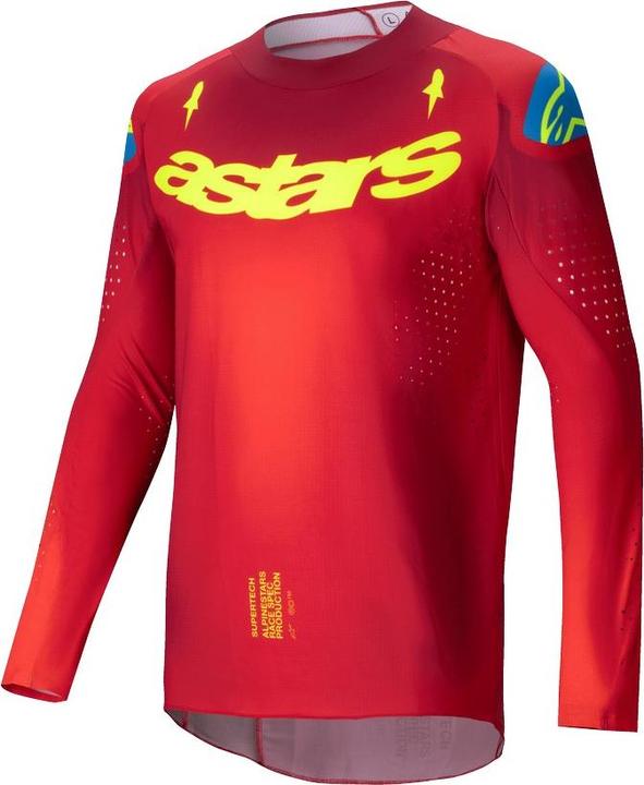 Actual product image Alpinestars Jersey 25 Supertech Maker Re (XL)