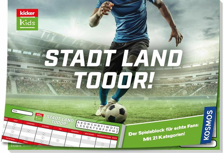 Actual product image Kosmos Kicker Kids: City - Country - Goal! (German)