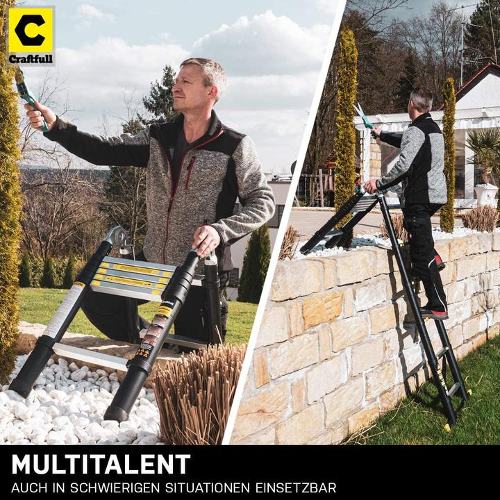 Image du produit Craftfull Echelle télescopique (Échelle télescopique, 560 cm)
