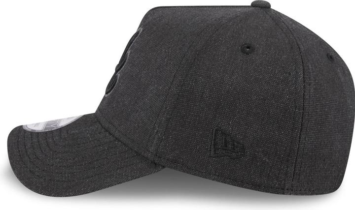 Immagine prodotto New Era Cappellino A-Frame Trucker in tela - Atlanta Braves nero (Taglia unica)