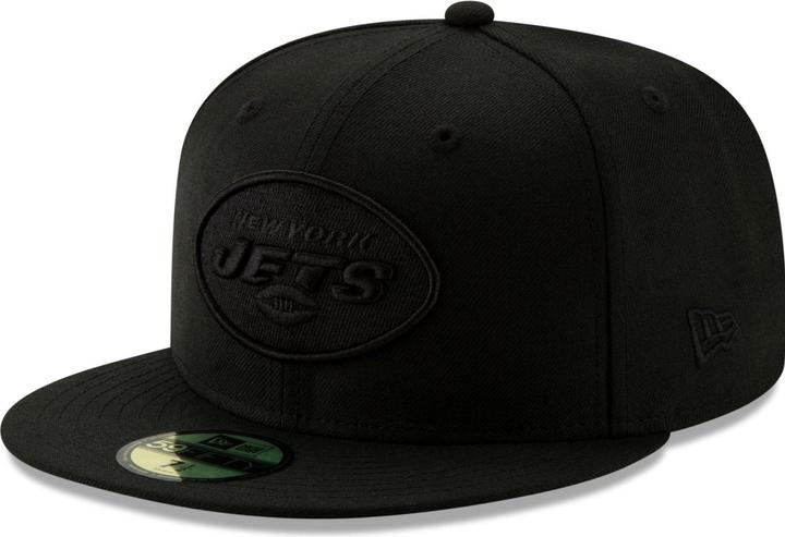 New Era 59Fifty Fitted Cap - ALL BLACK New York Jets - 7 3/8 (7 3/8)