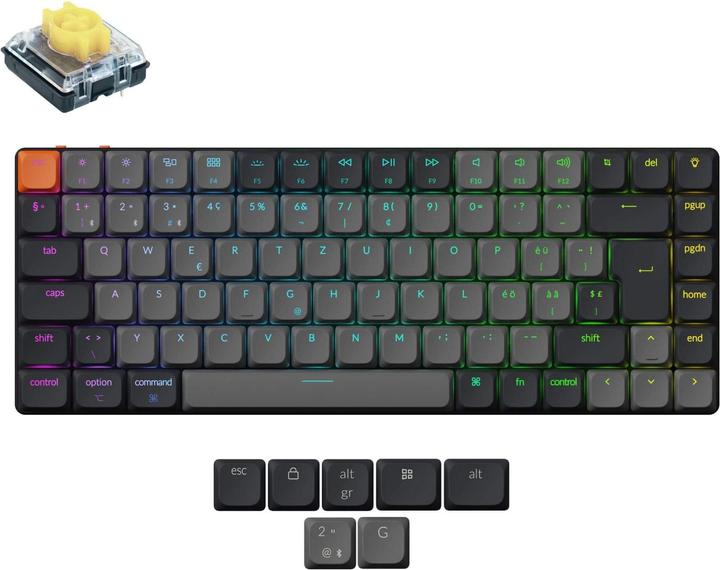 Immagine prodotto Keychron K3 QMK (Version 3) (CH, Senza fili, Cablato)