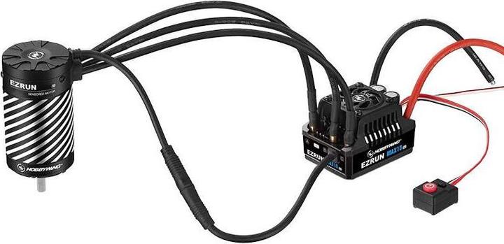 Immagine prodotto Hobbywing Ezrun MAX10 G2 80A Combo con albero 3652SD-4100kV 3.175