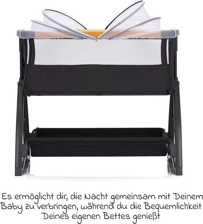 Produktbild Fillikid Beistellbett Scandic grau melange