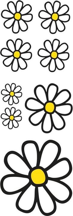 Produktbild Simoni Racing Aufkleber Blumen Flower