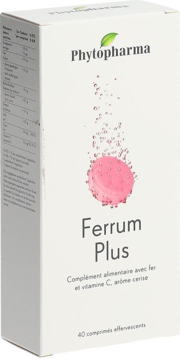 Phytopharma Ferrum Plus (1 Stück, Brausetablette, Tabletten, 240 g)