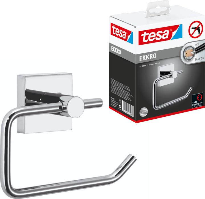 Image du produit tesa Porte-rouleau EKKRO avec solution adhésive sans perçage