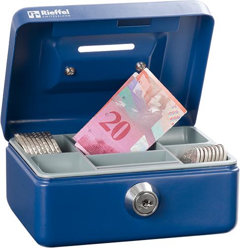 Rieffel Caisse d'allocations familiales bleue KIKA-BLAU