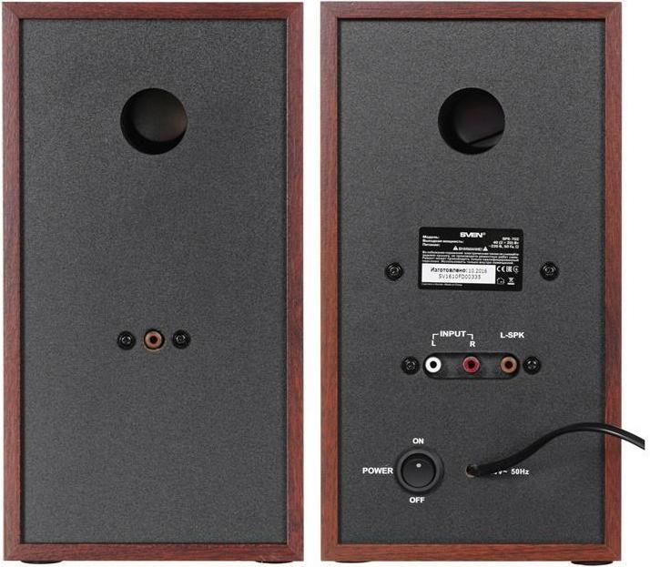 Produktbild Sven Multimedia - Speaker SPS-702 (Stereo, 40W, 40Hz-22Hz, Walnut), SV-0120702WN