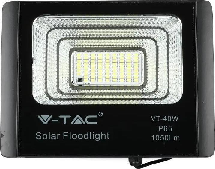 Immagine prodotto V-TAC VT-94008 - Faro LED con pannello solare 16 W 6000 K (16 W, 2.80 kg)