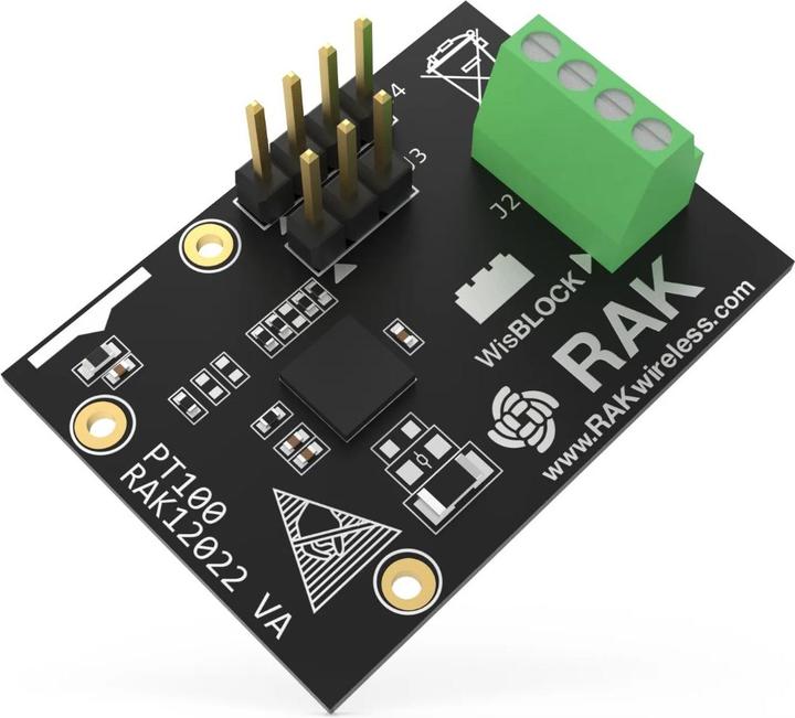 Actual product image RAK Wireless WisBlock RAK12022 MAX31865 PT100 Temperature Sensor IO Module