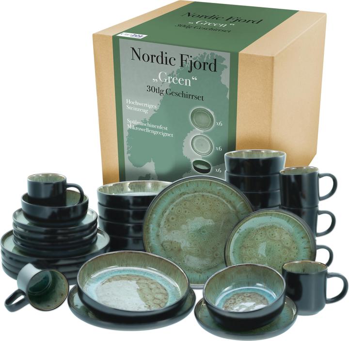 Produktbild CreaTable Nordic Fjord (30 Stück)