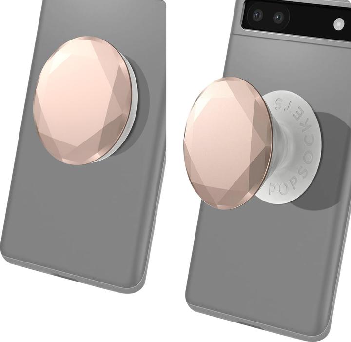 Actual product image PopSockets Metallic Diamond Rose Gold