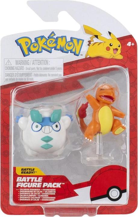 Produktbild Jazwares Pokémon Battle Figure Set Figuren 2er-Pack Flampion & Glumanda #5