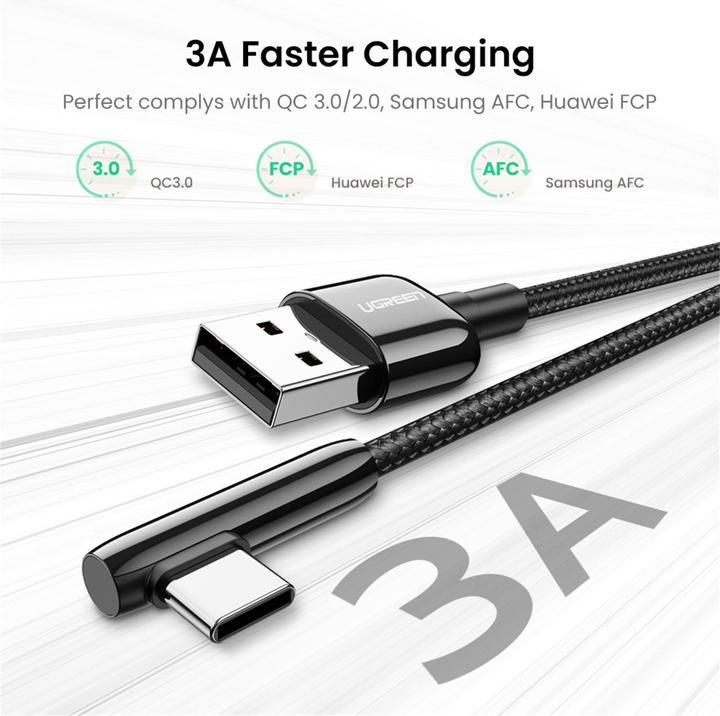 Produktbild Ugreen USB A — USB C (2 m, USB 2.0)