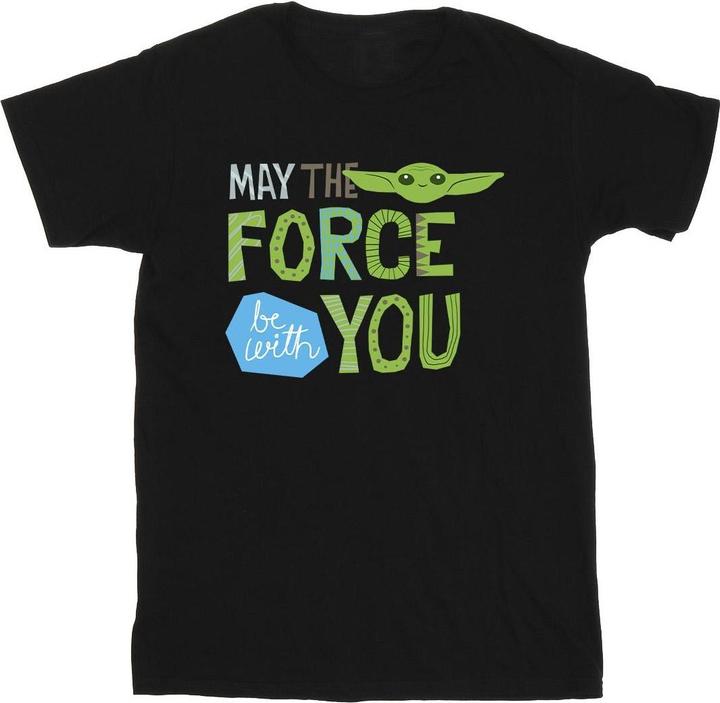 Star Wars The Mandalorian May The Force Be With You TShirt (4XL)