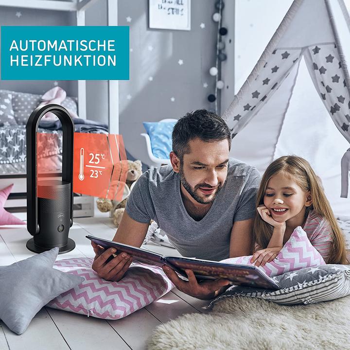 Produktbild Djive Ventilator, Heizlüfter & Luftreiniger, Anthrazit (25 m²)