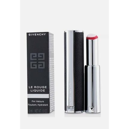Actual product image Givenchy Le Rouge Liquide Lipstick 411 Framboise Charmeuse (411 Framboise Charmeuse)