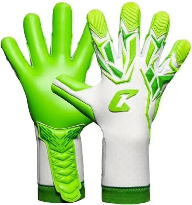 Actual product image Catch & Keep Fussballhandschuhe ViVor Freaky Green Gr. 8 Torwart Goalie Handschuhe (8)