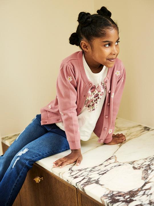 Produktbild Minymo Langarm Shirt mit Blumenmuster (116)