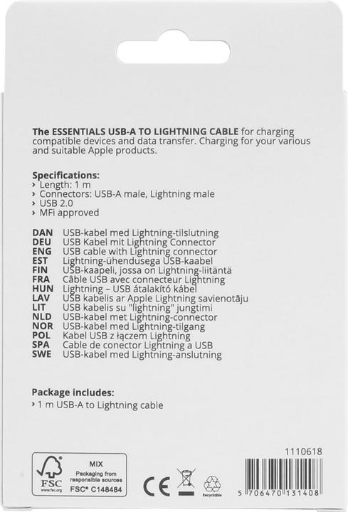 Produktbild Essentials 1110618 (1 m)