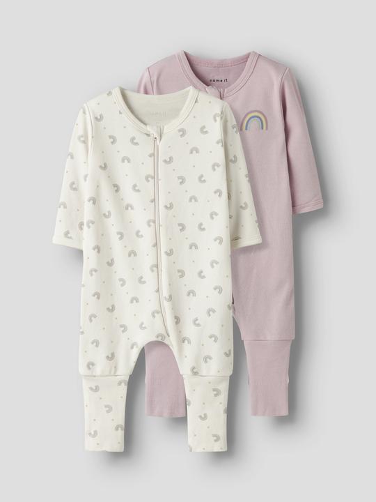 Actual product image Name it Nbfnightsuit 2p Zip Ff Jet Rainbow Noos (74)