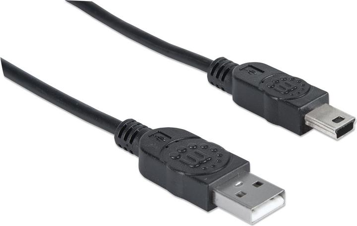 Immagine prodotto Manhattan Mini cavo USB 2.0: velocità fino a 480 Mbps (1.80 m, USB 2.0)