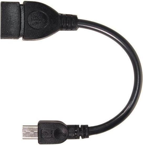 Actual product image Maclean Cable Micro-USB OTG vers USB 2.0 M/F 10cm (Noir) (0.10 m, USB 2.0)
