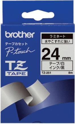 Produktbild Brother P-Touch Tape (2.40 cm, Weiss)