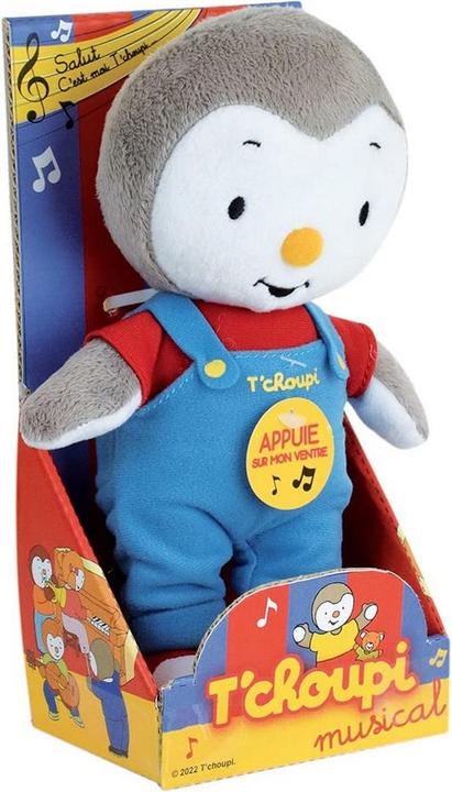 Actual product image Jemini Plush Tchoupi Pussy 20cm (8.60 cm)