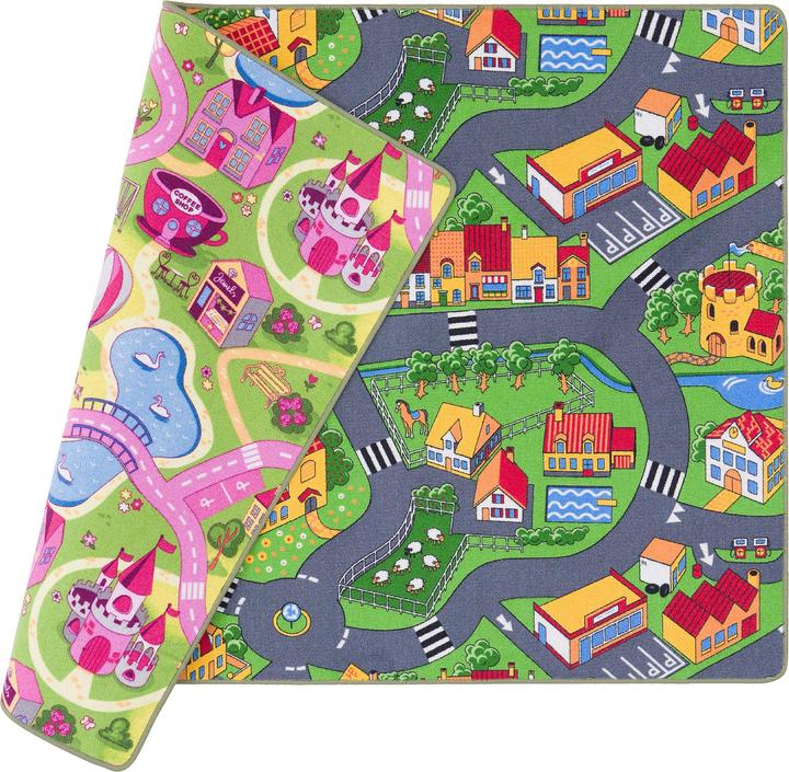Actual product image Pergamon Strassenteppich Beidseitig Strassenlandschaften (80x200 cm)