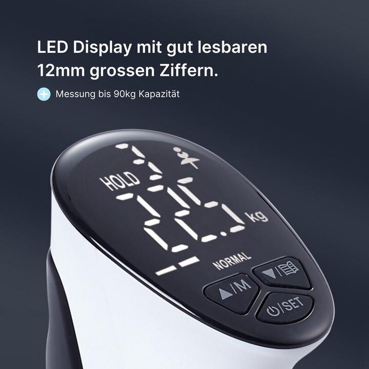 Produktbild Hermex Elektronischer Handdynamometer EH201R Handtrainer Griffkrafttrainer Griff-Messgerät