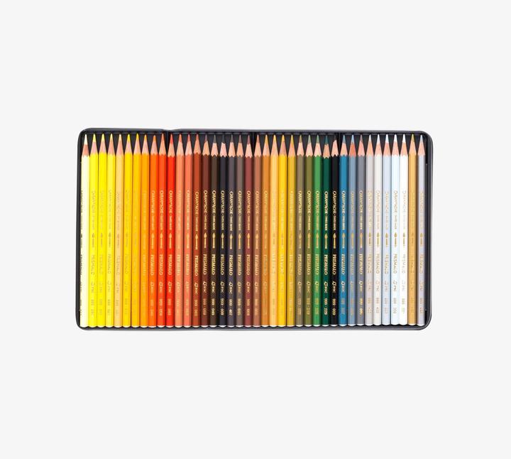 Actual product image Caran d'Ache Prismalo Aquarelle Holzkoffer (Multicoloured, Wood, 80 x)