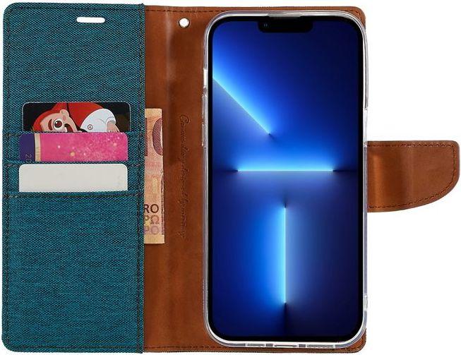 Actual product image Goospery Canvas Diary Series (Apple iPhone 14 Pro)