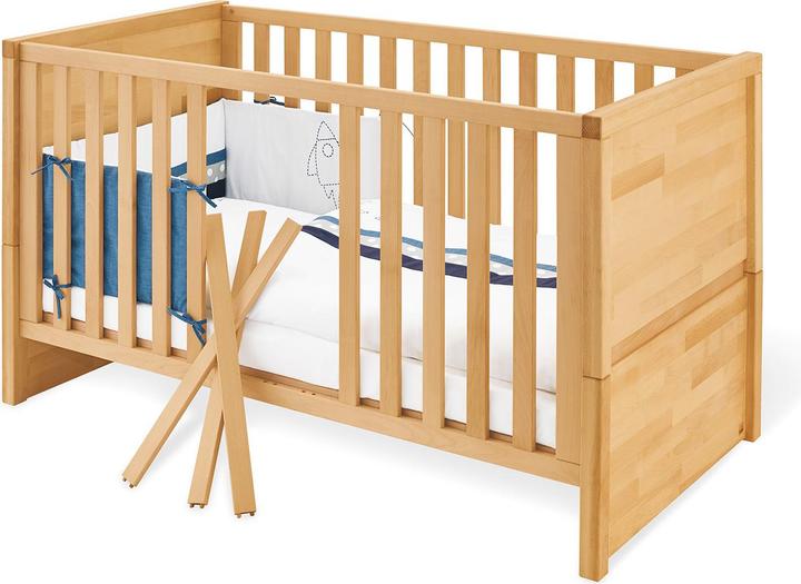 Produktbild Pinolino Fagus breit (Babybett, Wickelkommode, Kinderkleiderschrank)