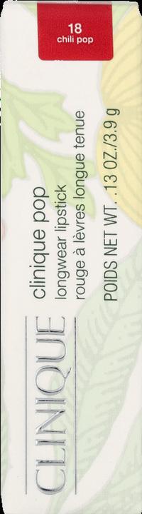 Actual product image Clinique Pop Longwear Lipstick Matte Chilli Pop (Chilli Pop)