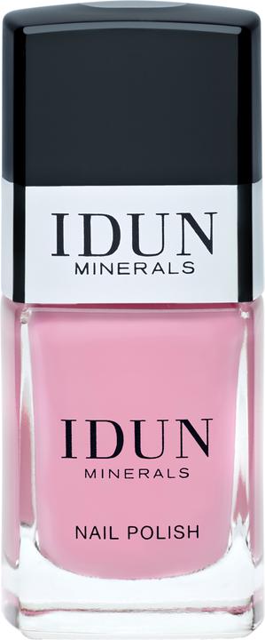 Actual product image IDUN Minerals Nail Polish Rosenkvarts (Light Pink, Colour paint)