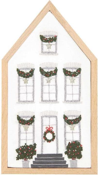 Rico Design Embroidery pack Pre-drawn, House.100191