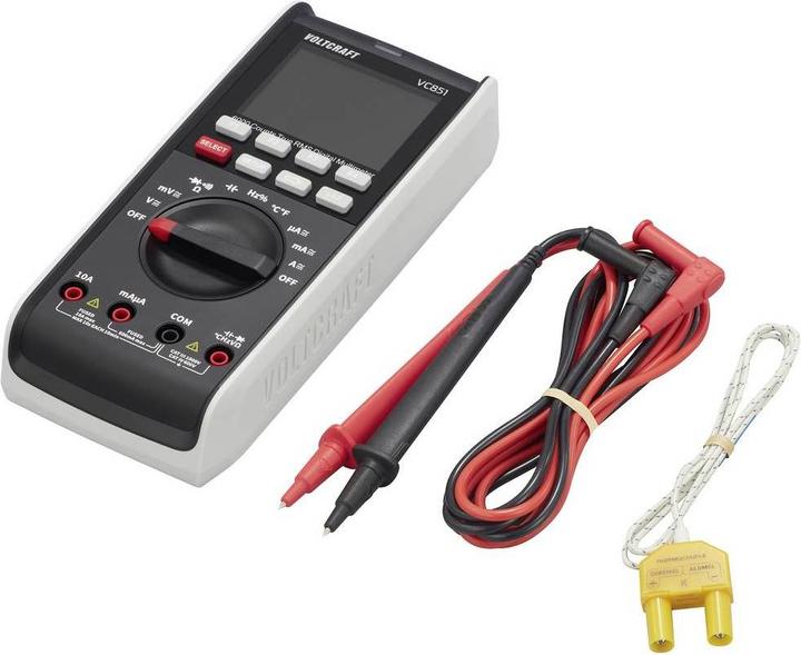 Produktbild Voltcraft VC851 Digital Multimeter (CAT III 1000V, CAT IV 600V)