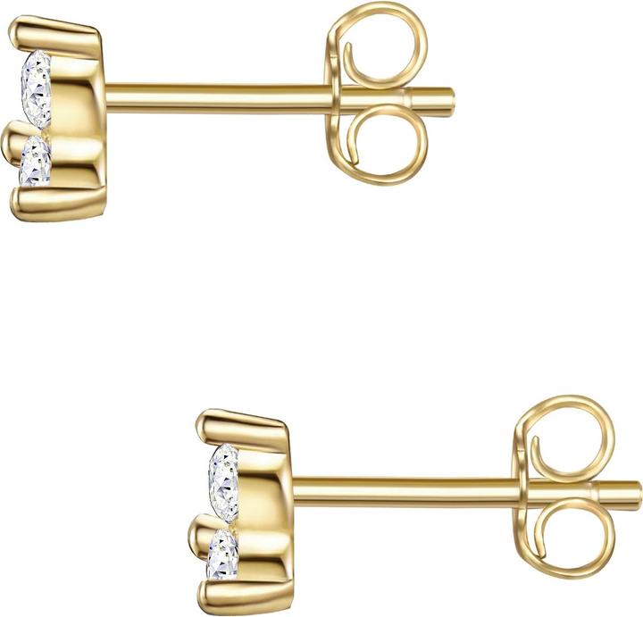 Image du produit Lulu & Jane Boucles d'oreilles femme laiton - 35644 (Laiton)