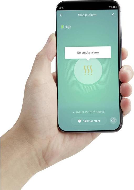 Produktbild Sygonix Funk-Rauchwarnmelder mit App-Steuerung
