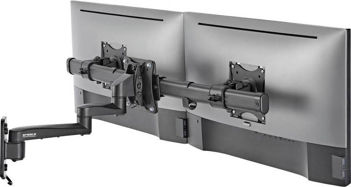 Produktbild SpeaKa Professional Doppel-Monitorhalterung 13 bis 27 Zoll (Wand, 27.01")
