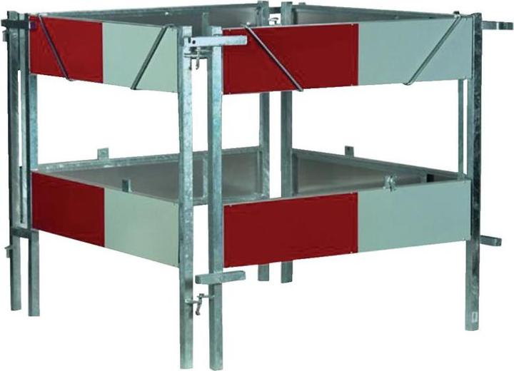 BRW Barrage de fouilles en métal 90...150 cm