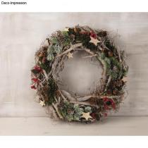 Produktbild Rayher Weidenkranz weiss gewischt 40cm