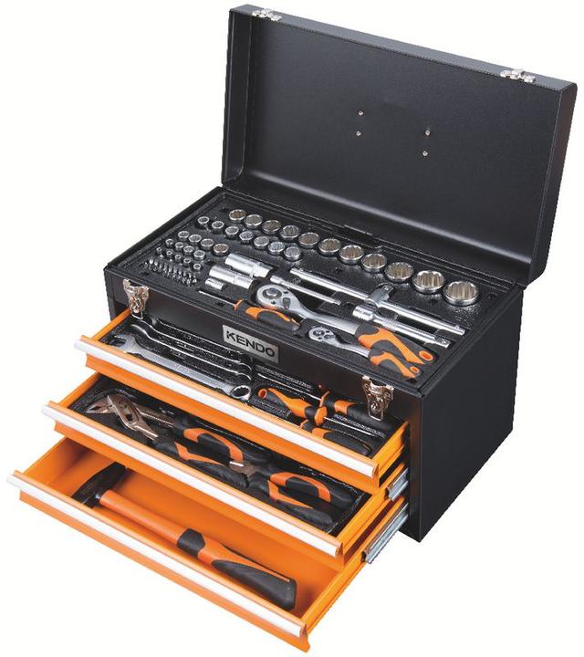 Kendo Boîte à outils à tiroirs (86 pièces)
